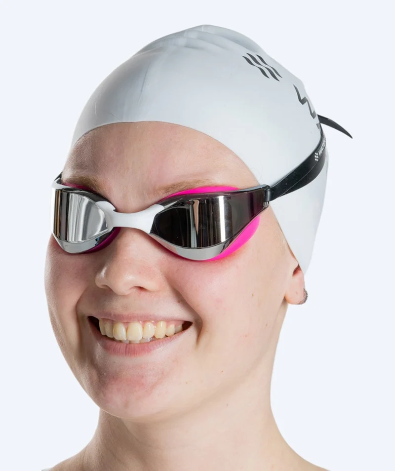 Watery Schwimmbrille - Instinct Mirror - Rosa/Silber