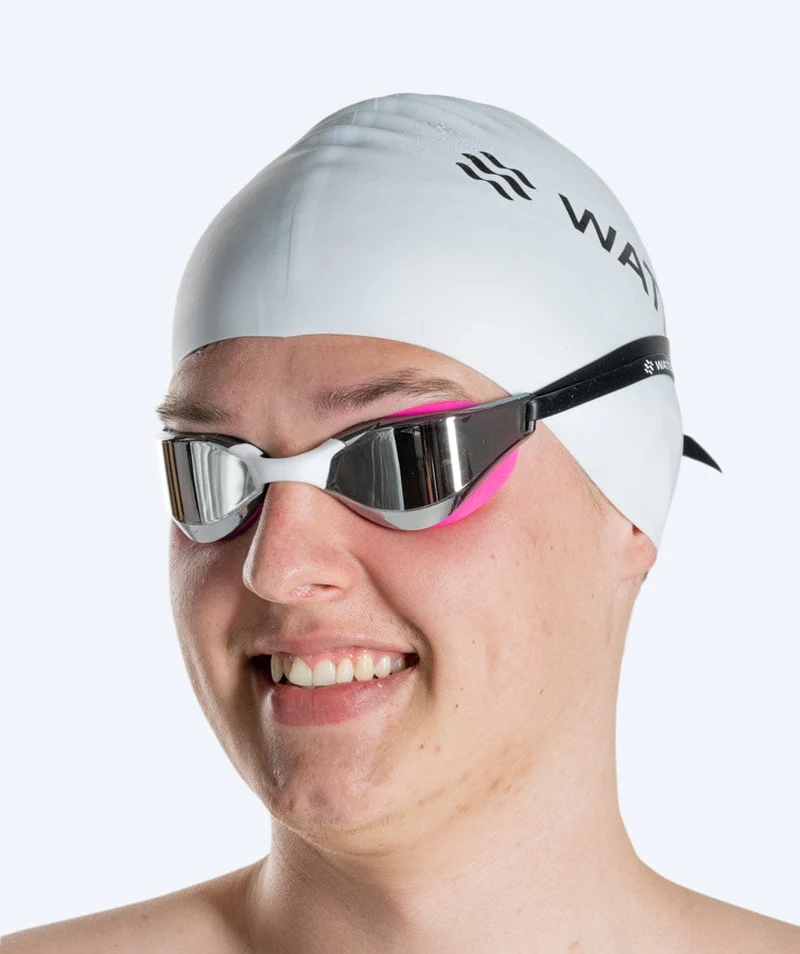 Watery Schwimmbrille - Instinct Mirror - Rosa/Silber