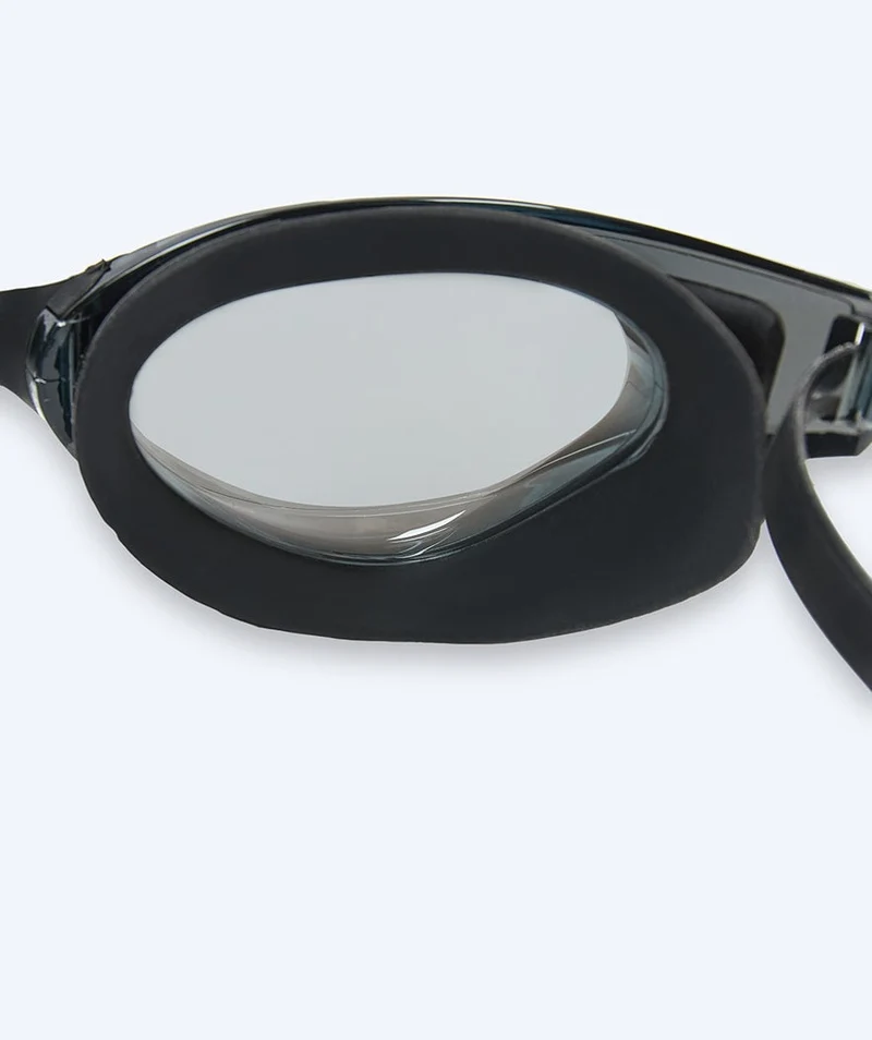 Watery Schwimmbrille - Instinct Mirror - Schwarz/Silber