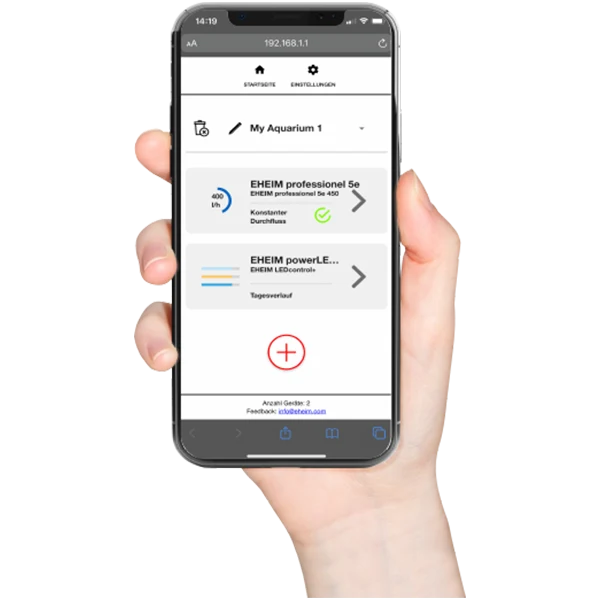 2076010 Eheim Außenfilter professionel 5e 550 Wifi