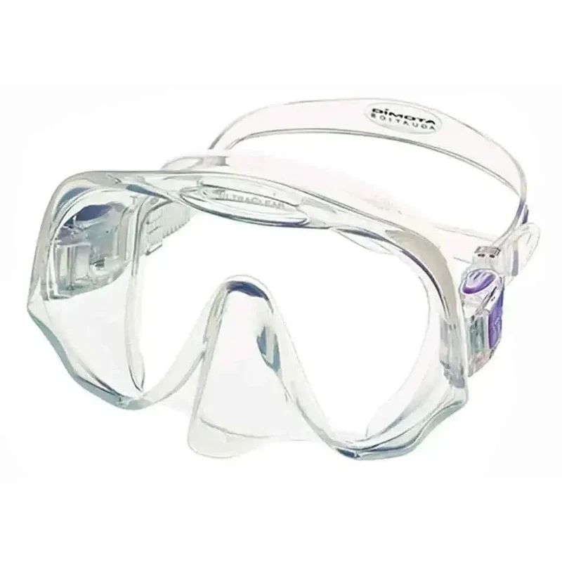 Frameless Mask Medium Fit, Clear w/Purple