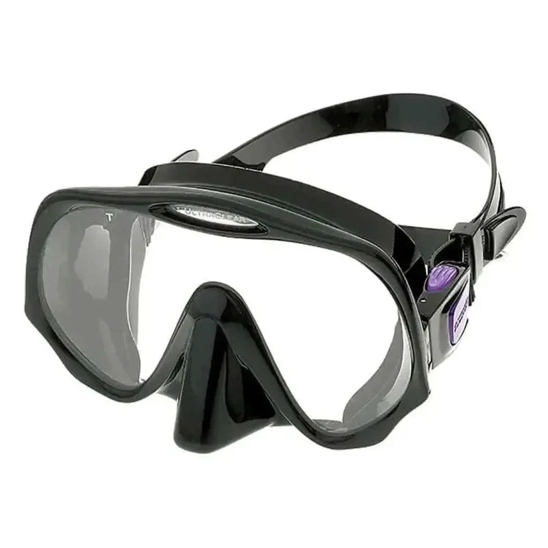 Frameless Mask Medium Fit, Black w/Purple