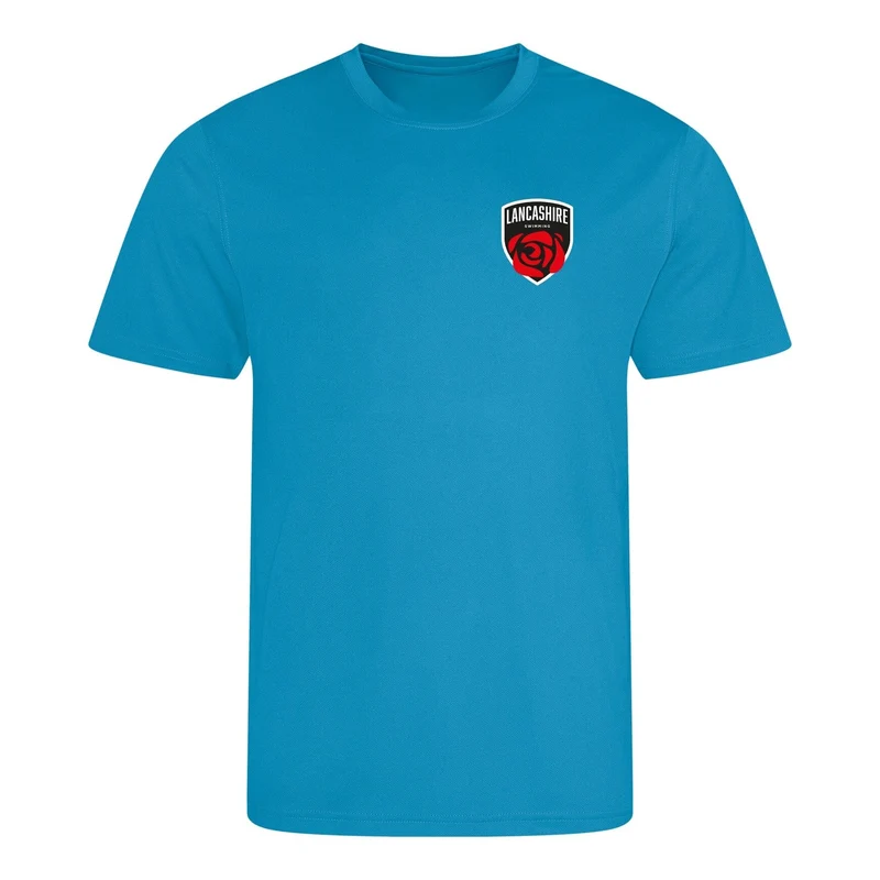 Lancashire County ASA County Championships 2025 T-Shirt - Sapphire Blue