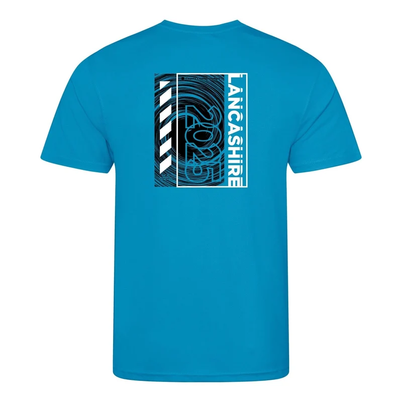 Lancashire County ASA County Championships 2025 T-Shirt - Sapphire Blue