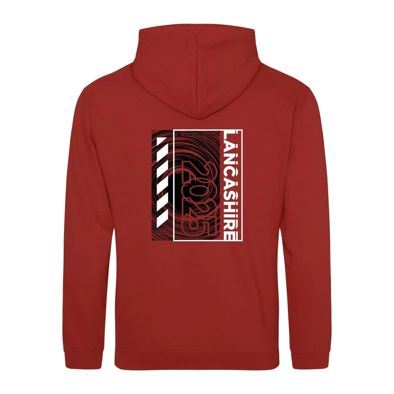 Lancashire County ASA County Championships 2025 Hoodie - Brick Red