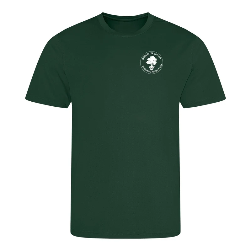 Worcester County ASA County Championships 2025 T-Shirt - Bottle Green