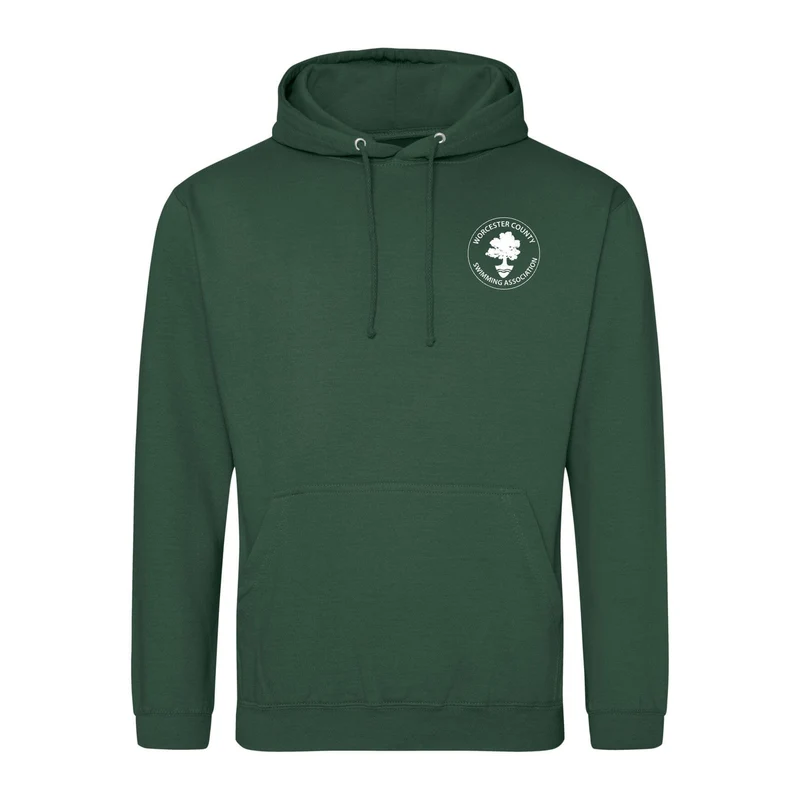 Worcester County ASA County Championships 2025 Hoodie - Bottle Green