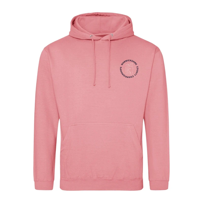 Warwickshire County Championships 2025 Hoodie - Dusty Rose