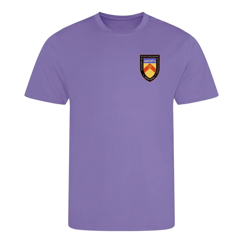Staffordshire County ASA County Championships 2025 T-Shirt - Digital Lavender