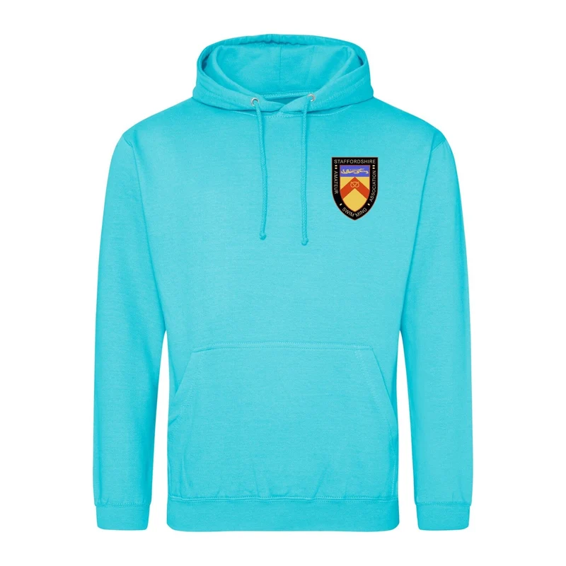 Staffordshire County ASA County Championships 2025 Hoodie - Turquoise Surf