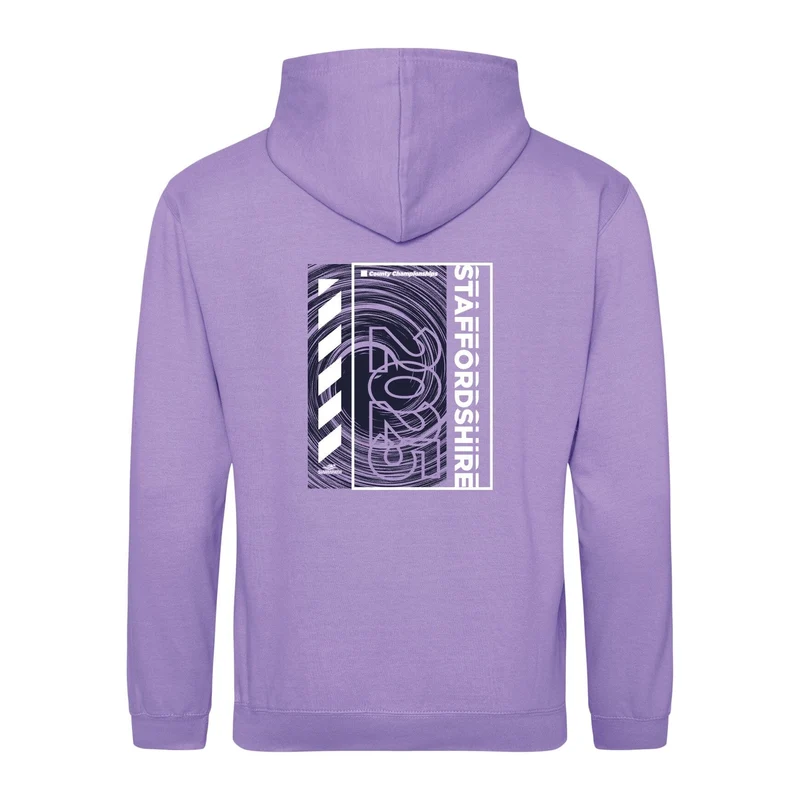 Staffordshire County ASA County Championships 2025 Hoodie - Digital Lavender