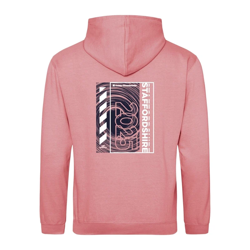 Staffordshire County ASA County Championships 2025 Hoodie - Dusty Rose