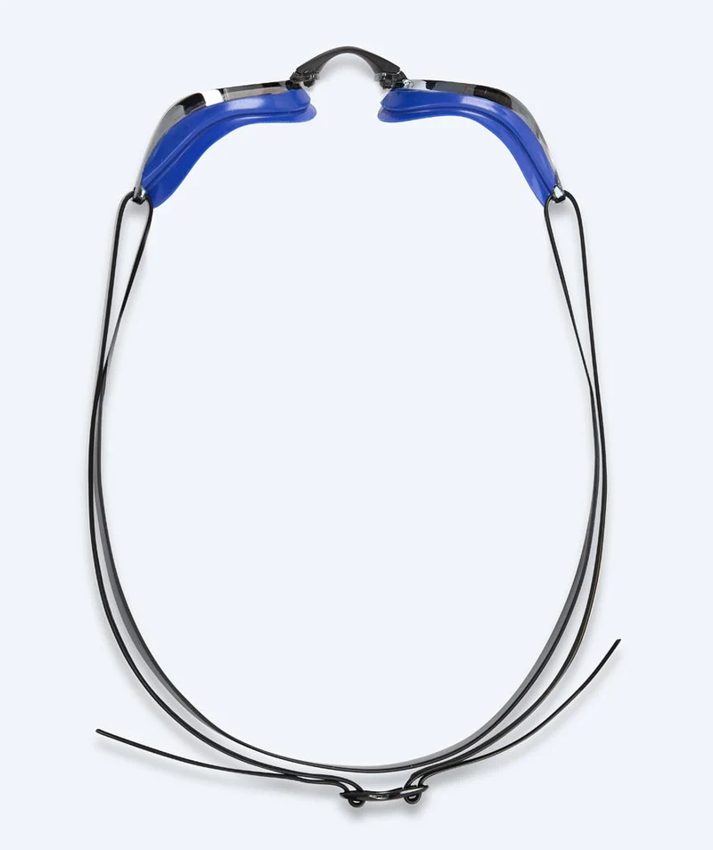 Watery Elite Schwimmbrillen - Poseidon Mirror - Blau/Silber