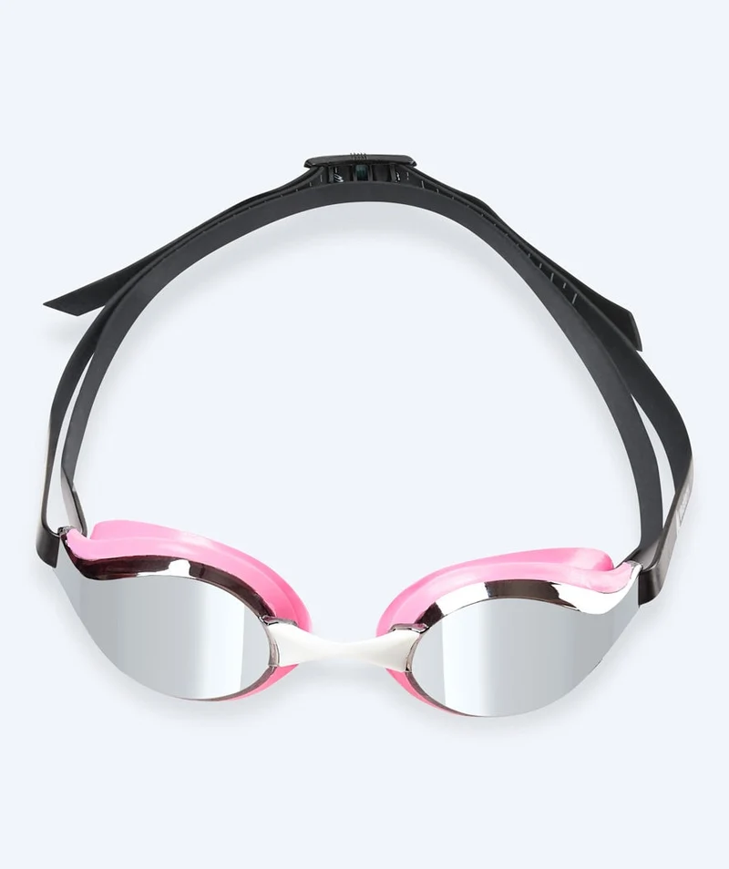 Watery Elite Schwimmbrillen - Poseidon Mirror - Rosa/Silber