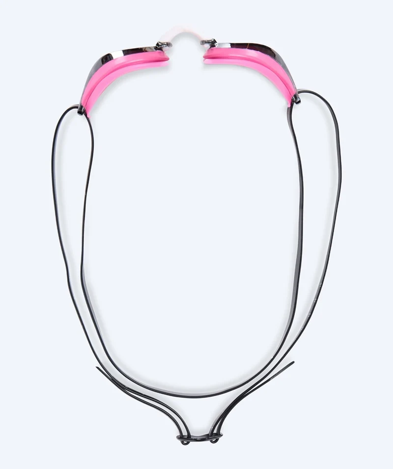 Watery Elite Schwimmbrillen - Poseidon Mirror - Rosa/Silber