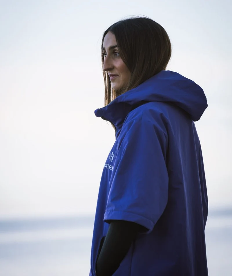 Watery Surf Poncho - Waterproof - Lila