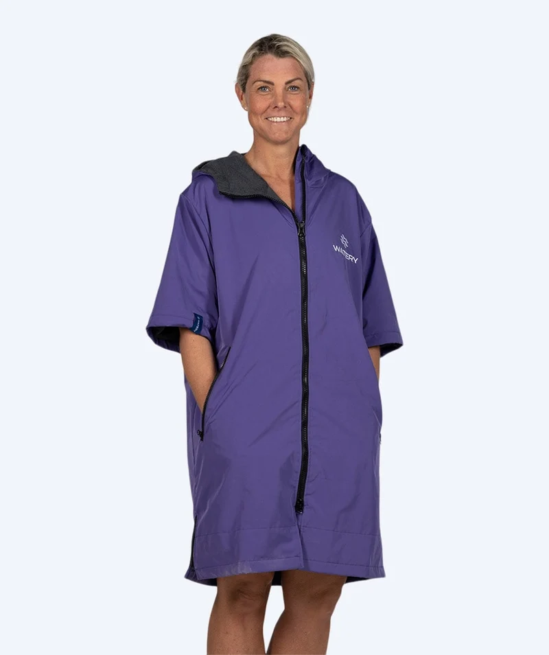 Watery Surf Poncho - Waterproof - Lila