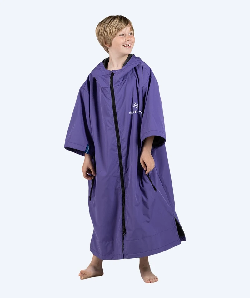 Watery Surf Poncho - Waterproof - Lila