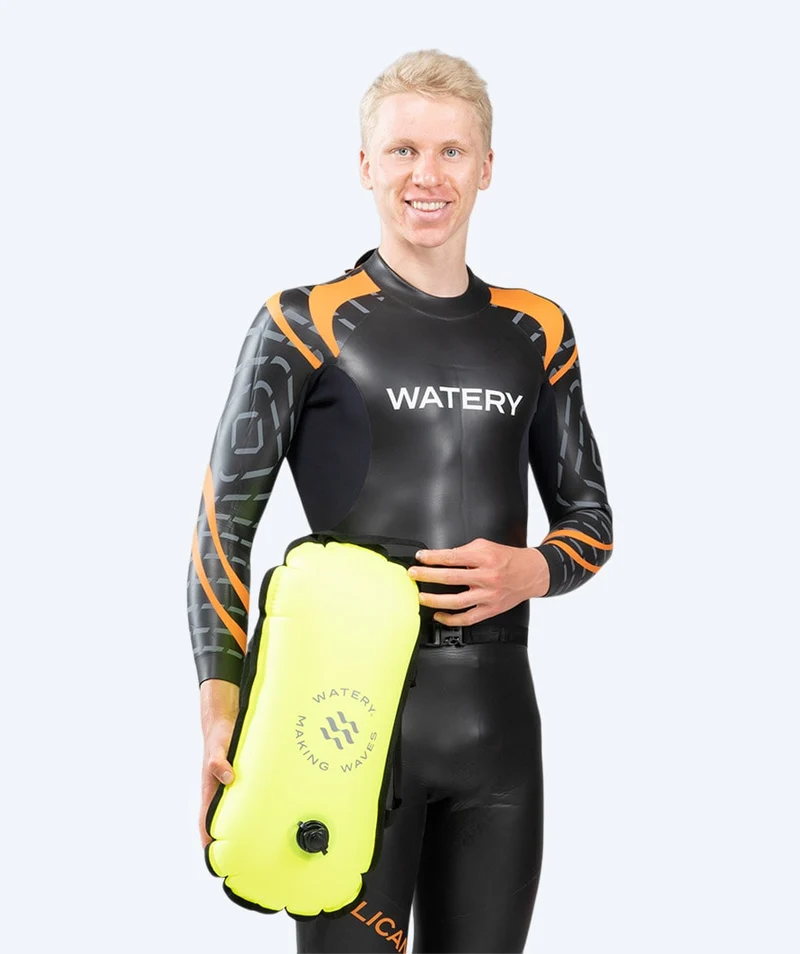 Watery Schwimmboje - Carry Straps 28L - Gelb