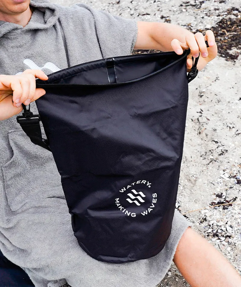 Watery Drybag - Waterproof 15L - Schwarz
