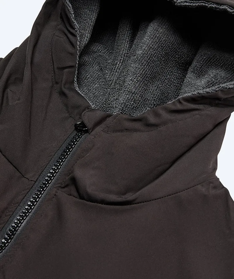 Watery Surf Poncho - Waterproof - Schwarz