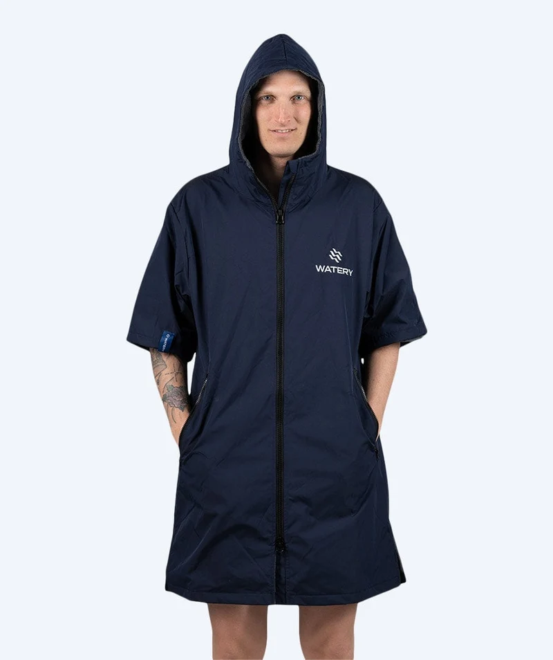 Watery Surf Poncho - Waterproof - Dunkelblau