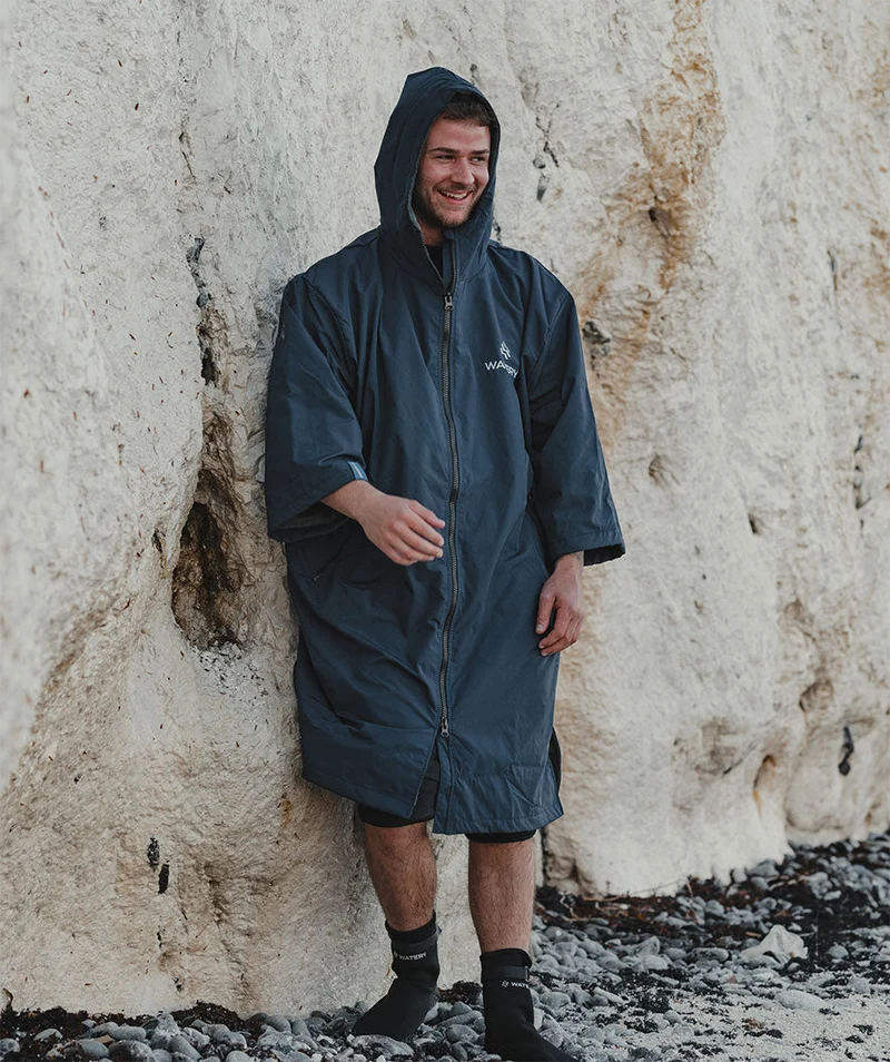 Watery Surf Poncho - Waterproof - Dunkelblau