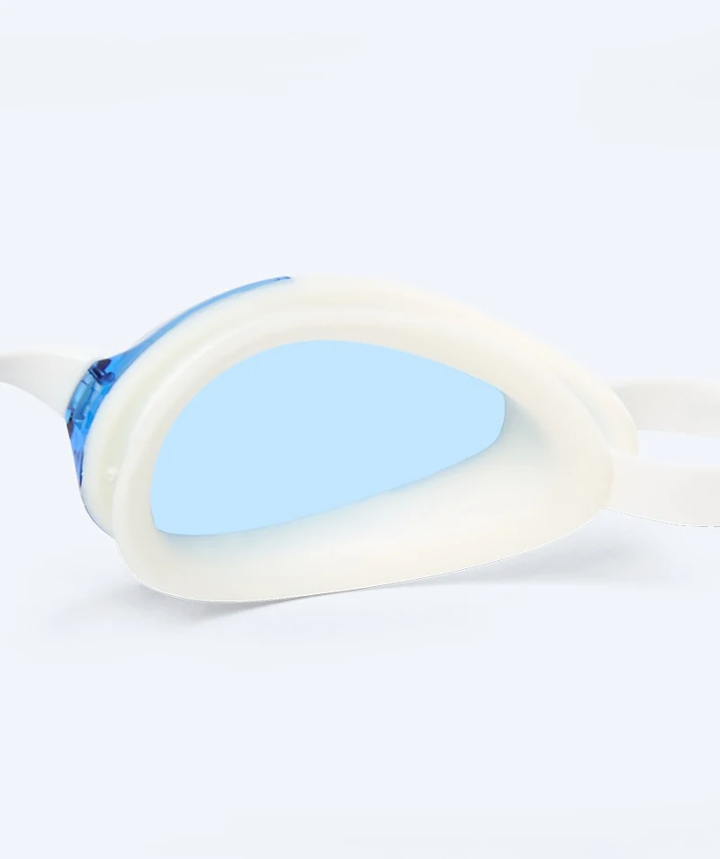 Watery Elite Schwimmbrillen - Poseidon Ultra - Weiß/Blau