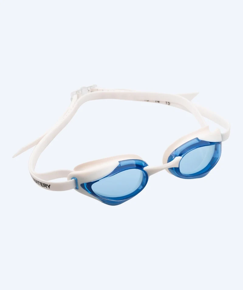 Watery Elite Schwimmbrillen - Poseidon Ultra - Weiß/Blau