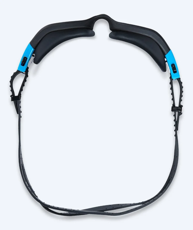 Watery Schwimmbrille für Freizeitschwimmer - Raven Active - Schwarz/Blau 1.0