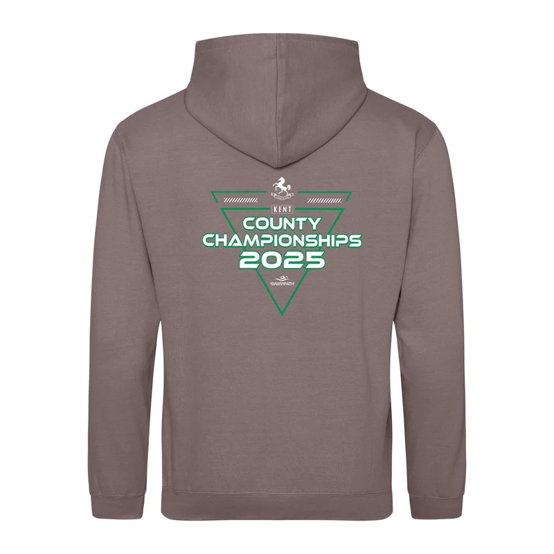 Kent County ASA County Championships 2025 Hoodie - Mocha