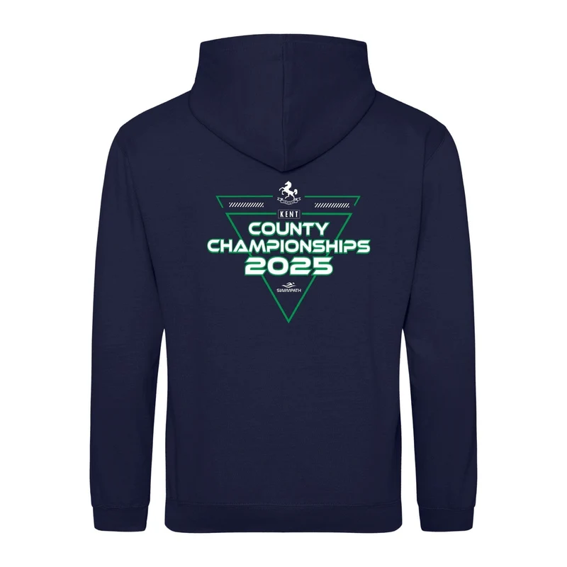 Kent County ASA County Championships 2025 Hoodie - Oxford Navy