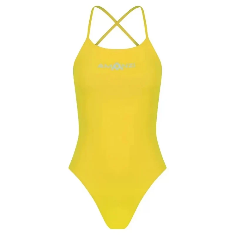 AMANZI Women's Tie-Back Swimsuit - Sunshine