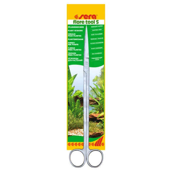 Sera Pflanzenschere 26cm Edelstahl