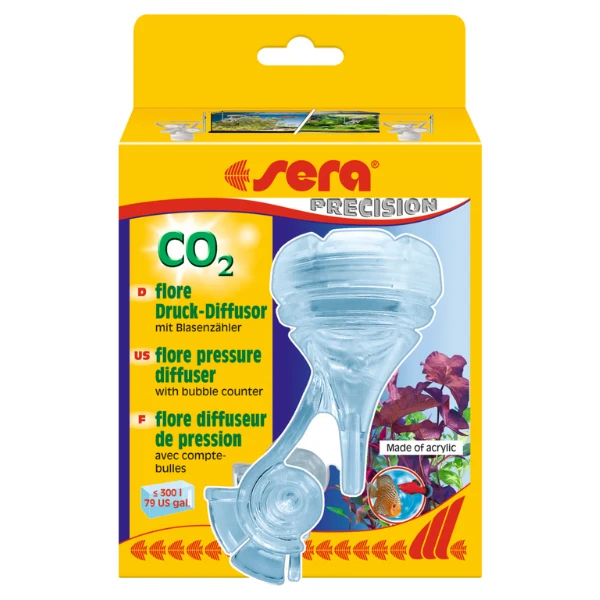 Sera CO2 Druck-Diffusor u. Blasenzähler