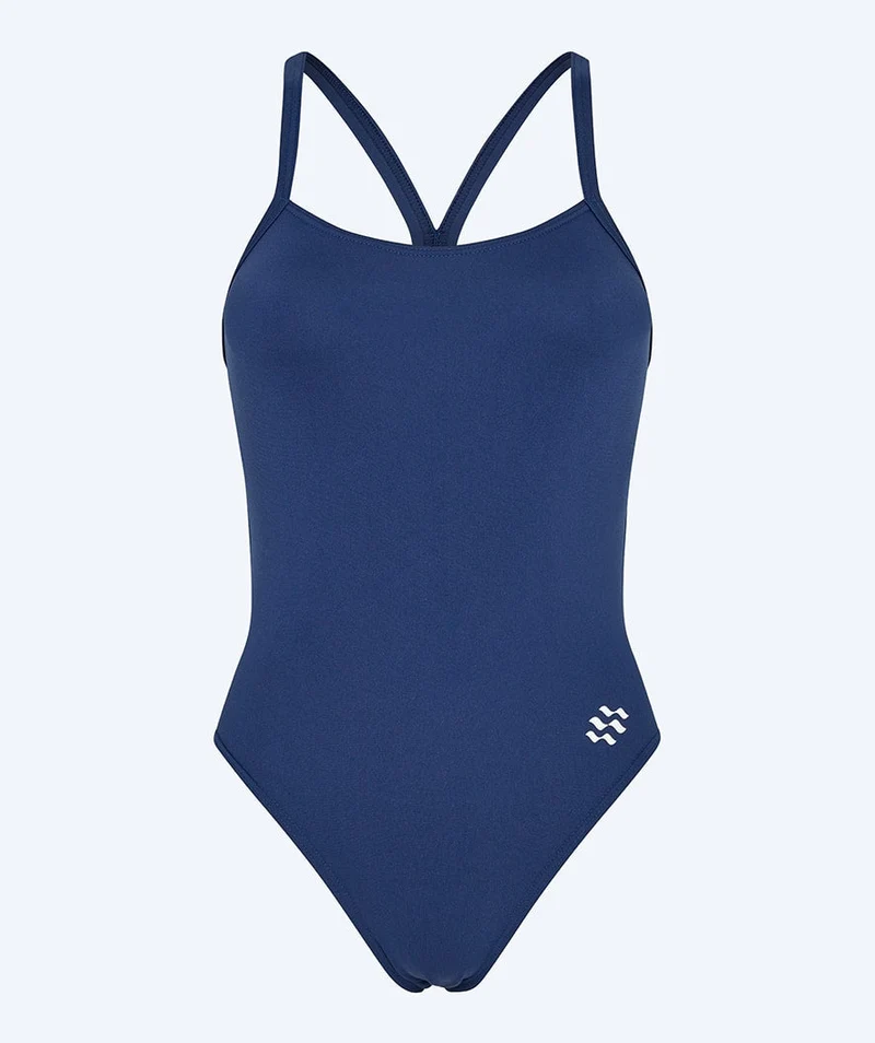 Watery Badeanzug für Damen - Eco Freestyler - Nordic Blue