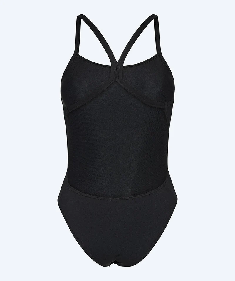 Watery Badeanzug für Damen - Freestyler Solid - Schwarz