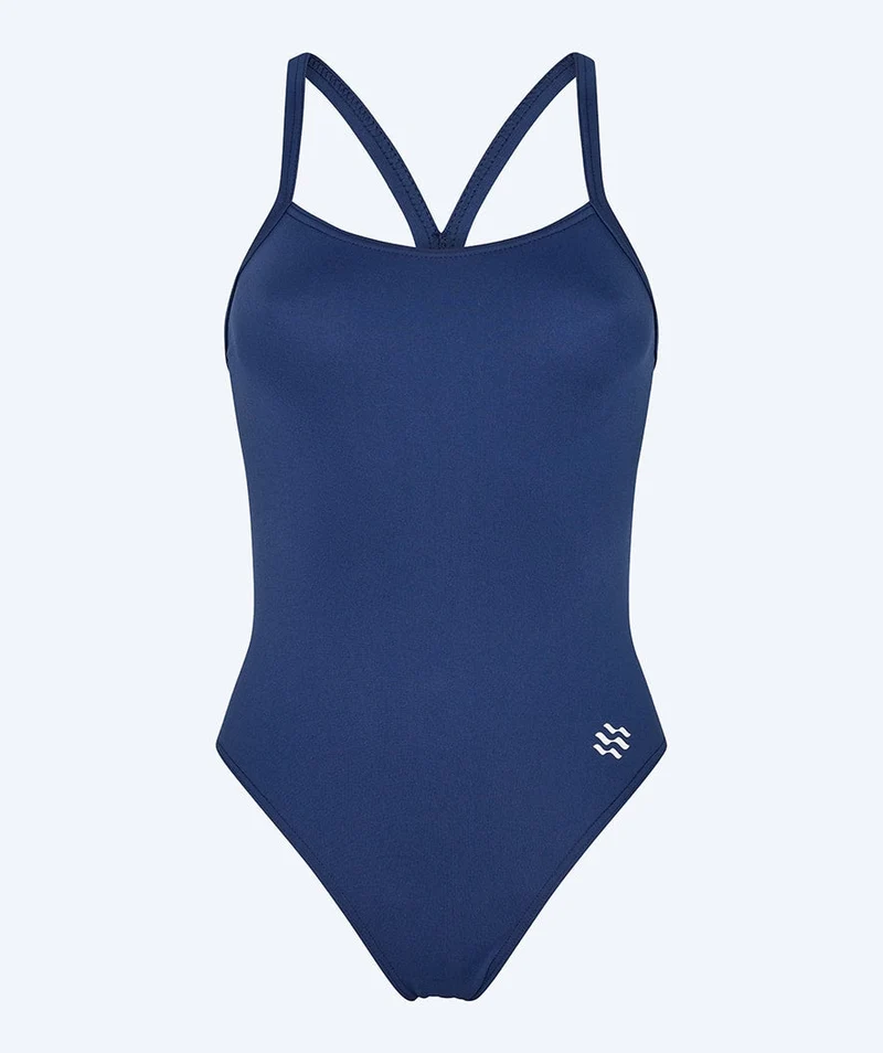 Watery Badeanzug für Damen - Eco Freestyler - Dunkelblau