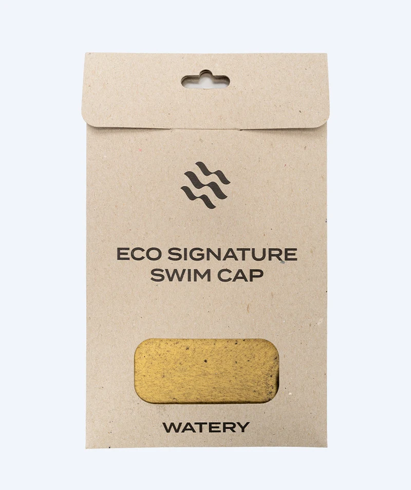 Watery Badekappe - Eco Signature - Gold (30% Recycelt)