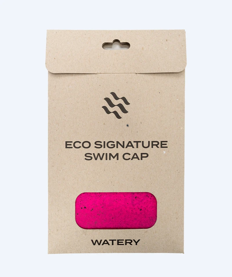 Watery Badekappe - Eco Signature - Rosa (30% Recycelt)