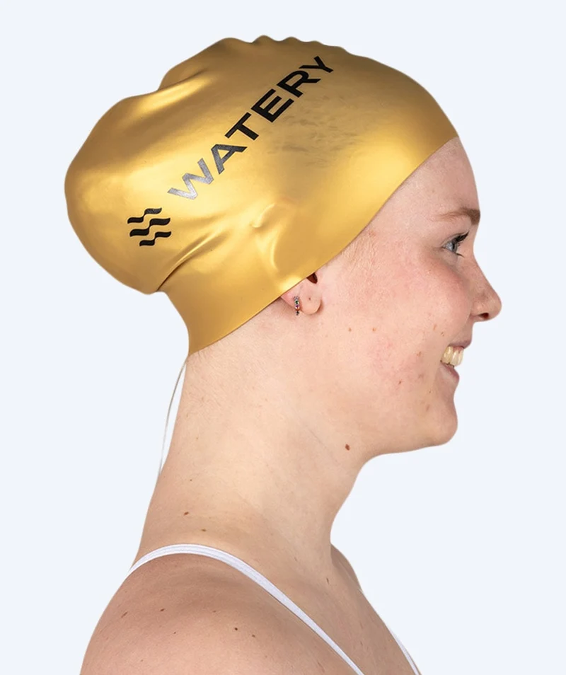 Watery Badekappe (ab 10 Jahre) - Signature - Gold