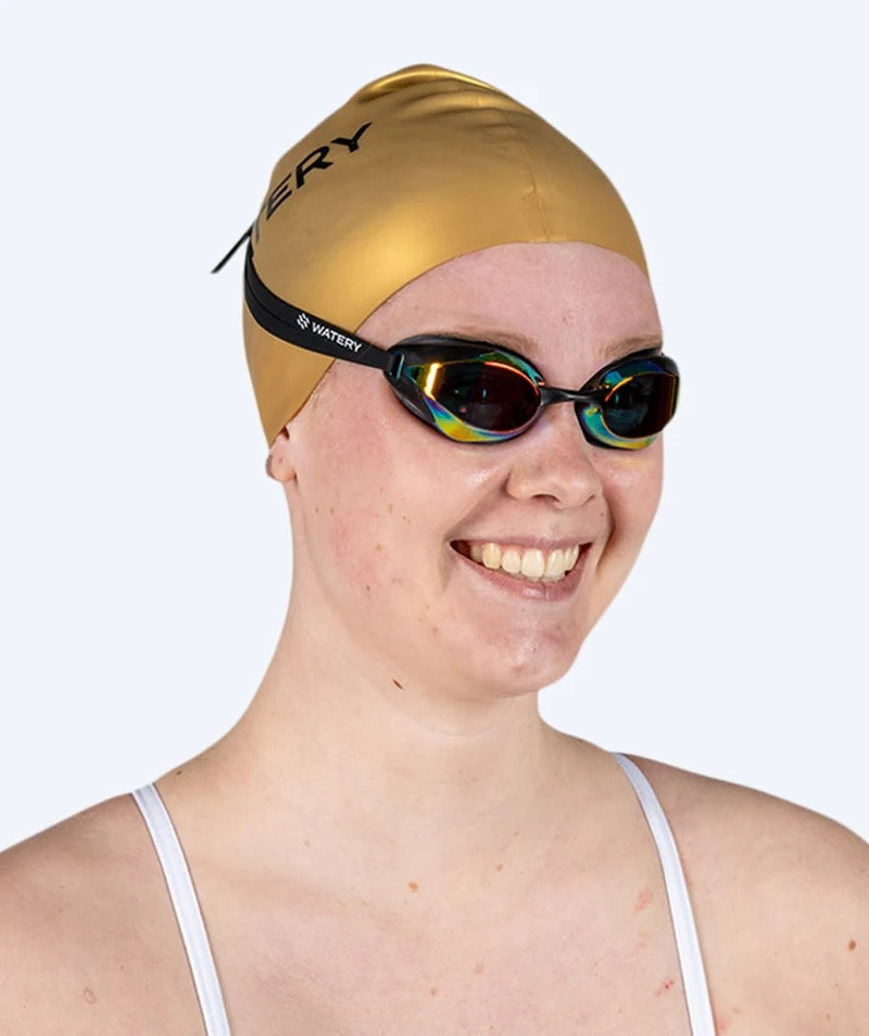 Watery Badekappe (ab 10 Jahre) - Signature - Gold