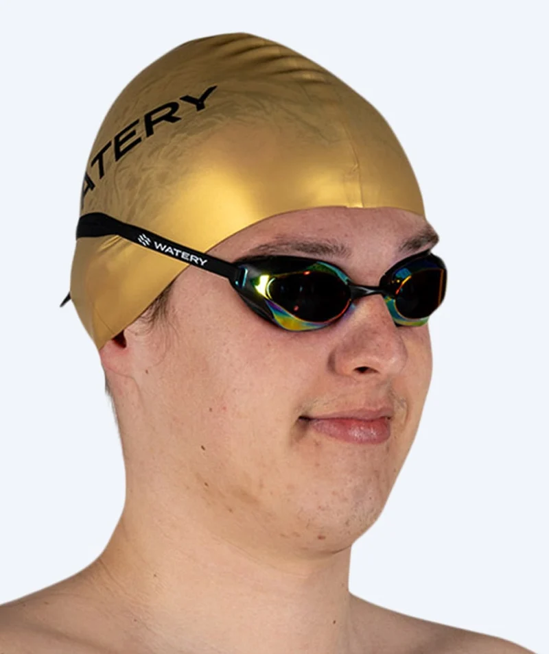 Watery Badekappe (ab 10 Jahre) - Signature - Gold