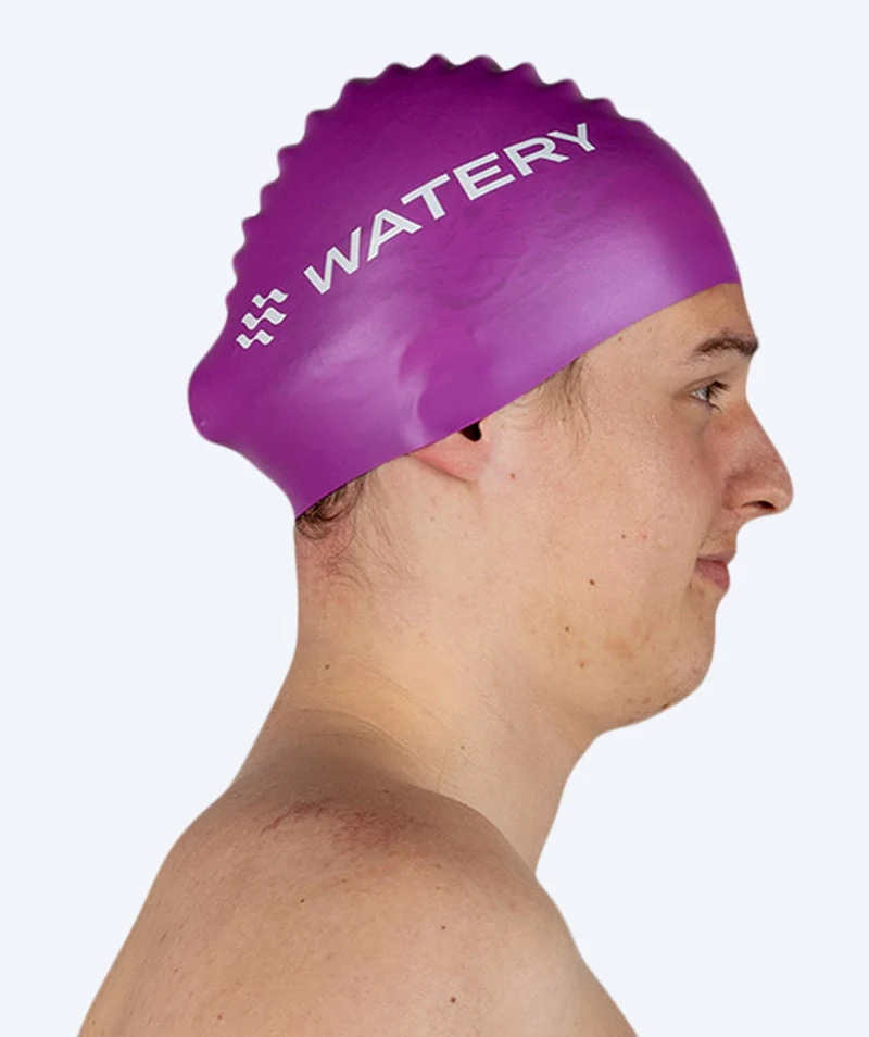 Watery Badekappe (ab 10 Jahre) - Signature - Violet