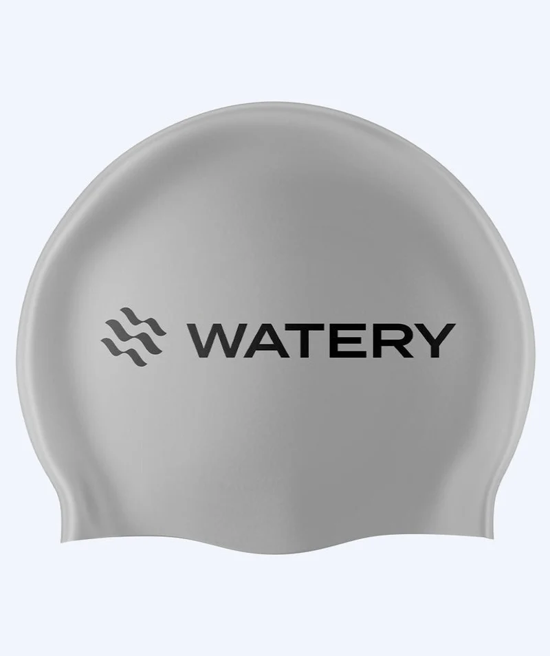 Watery Badekappe (ab 10 Jahre) - Signature - Silber