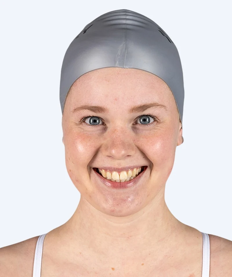 Watery Badekappe (ab 10 Jahre) - Signature - Silber