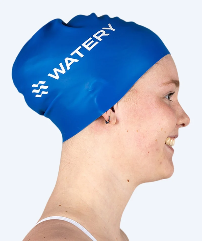 Watery Badekappe (ab 10 Jahre) - Signature - Royal Blue