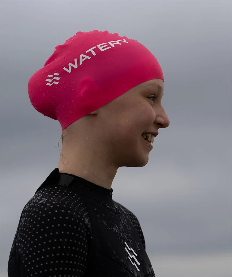 Watery Badekappe (ab 10 Jahre) - Signature - Gelb