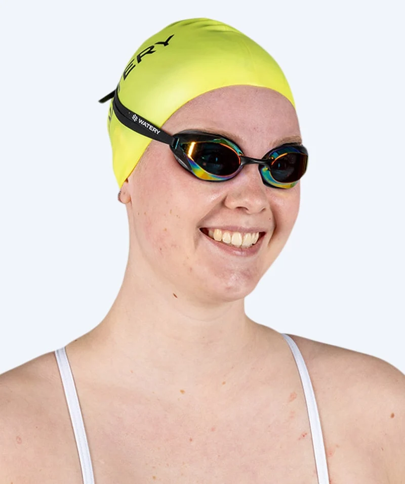 Watery Badekappe (ab 10 Jahre) - Signature - Fluo Gelb