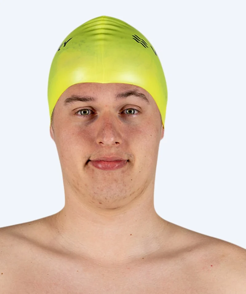 Watery Badekappe (ab 10 Jahre) - Signature - Fluo Gelb